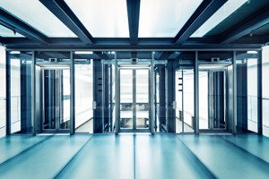 glass doors