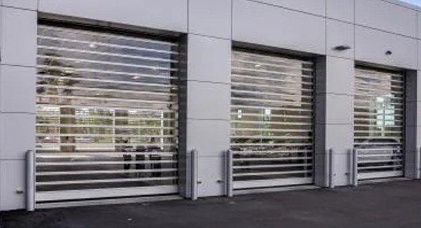 light duty commercial roll-up door NYC storefront installation